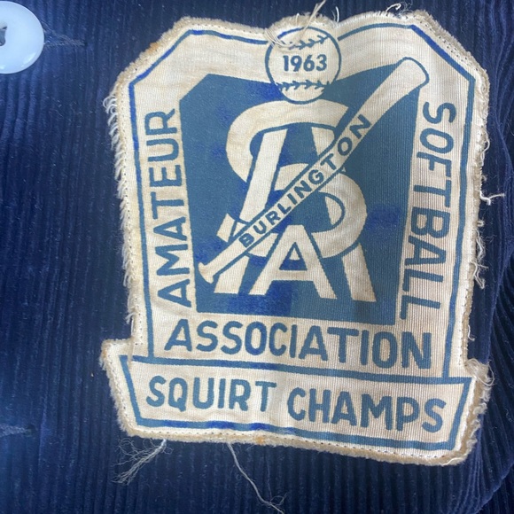 1963 Softball Assoc Wool coat Jos Lanza Burlington - Picture 2 of 12